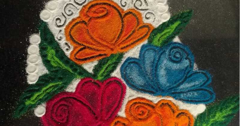 कुयरी / आंबा आकाराचे डिझाइन