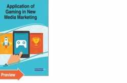  Application of Gaming in New Media Marketing