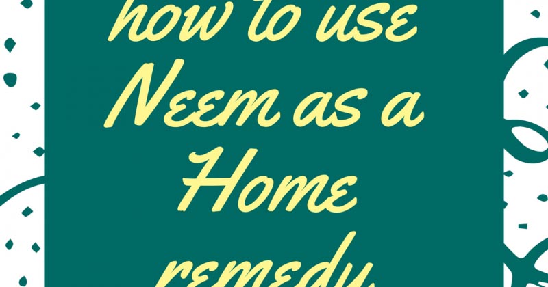 #OpenNTalk #Week 4- "How To Use Neem As A Home Remedy"