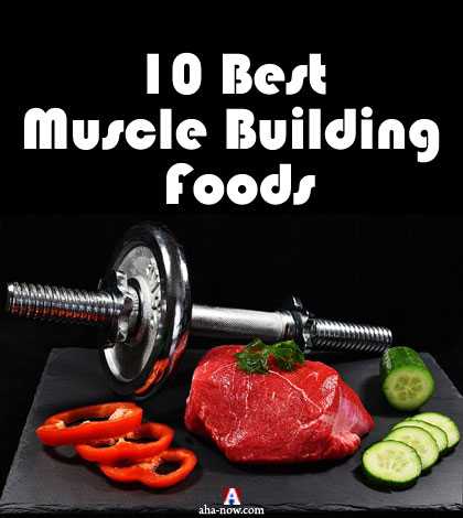 10 Best Foods That Help Build Muscles Naturally