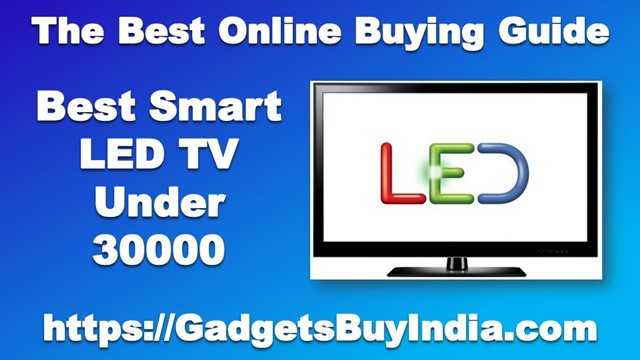 10 Best TV Under 30000 Rs In India June 2019 [4K Smart LED]
