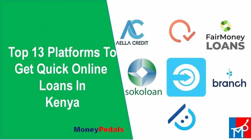 13 Platforms To Get Quick Online Loans In Kenya - MoneyPedals