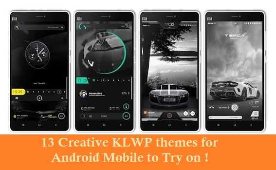 17 Creative KLWP Themes For Android Mobile To Try On ! - Android Themes