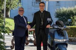 2 TVS IQube Electric Scooters Delivered To Vatican City State