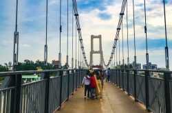 A Hang out at Suspension Bridge in Mahadev Ghat, Raipur - Welcome236
