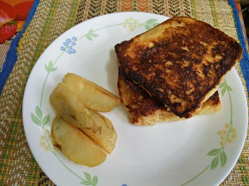 A Twist On Toast And The Joys Of A Good Breakfast.