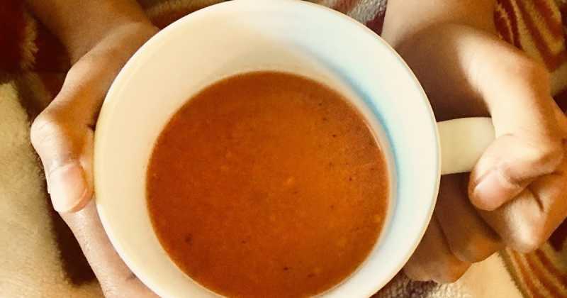 A Test Of Strength And Endurance And The Quickest Tomato Soup (inspired By OPOS ) For Comfort. 