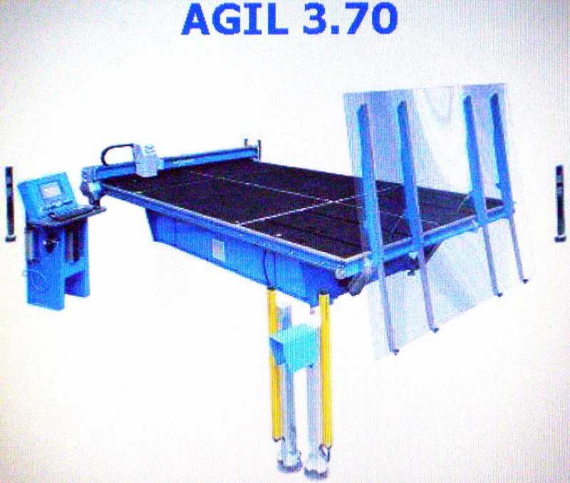 AGIL 3.70 Cutting Table With Loading/Unloading Arms