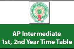 AP Intermediate 1st, 2nd Year Time Tables 2018 Download bieap.gov.in