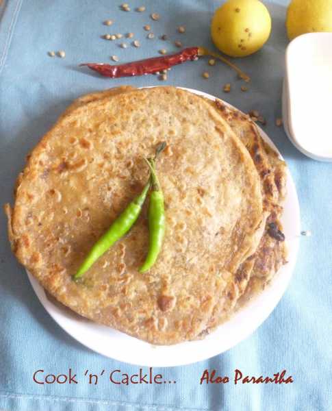 Aloo Paranthas-Stuffed Indian Flat Bread