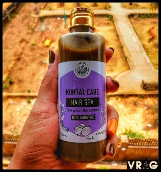 Amrutam Kuntal Care- Do-it-yourself Hair Spa Review - VR & G