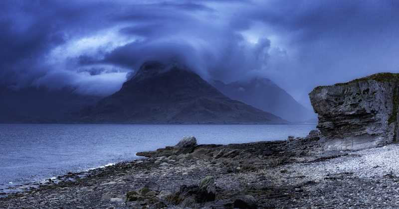 An Atmospheric Tale - Wildfire At Midnight