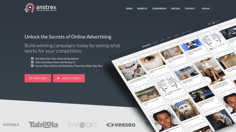 Anstrex Review : Is It Best Native Ads Spying Tool?