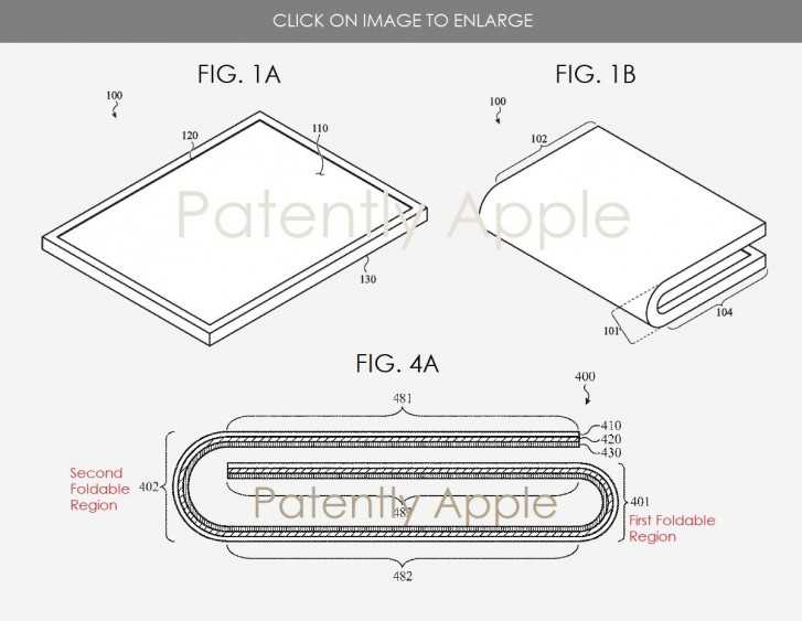 Apple Filed Patent For Foldable Devices