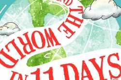 Around the World in 11 Days by Deboshree Bhattacharjee (Age: 9  years)