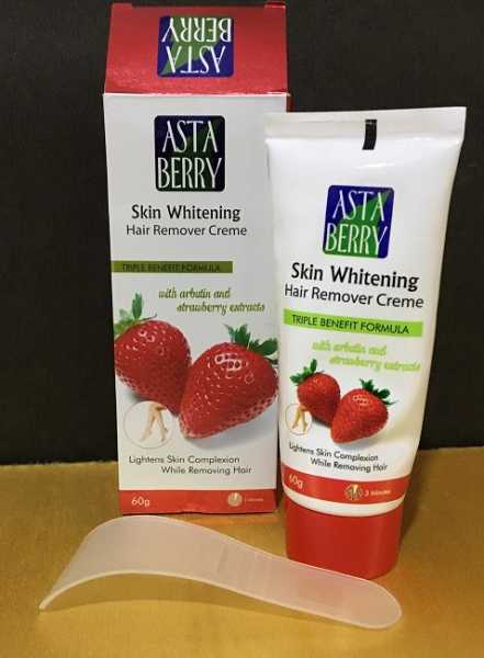 Astaberry Skin Whitening Hair Remover Cream Review - Trends And Health