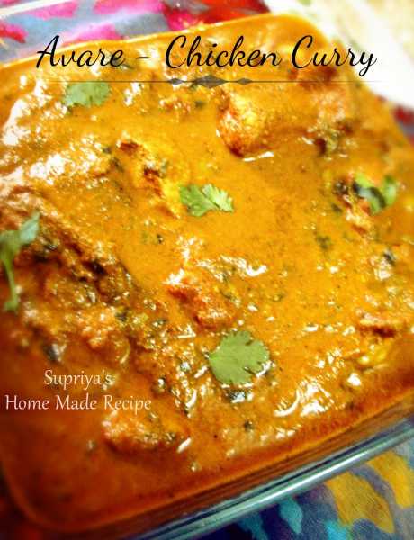 Avare- Chicken Curry