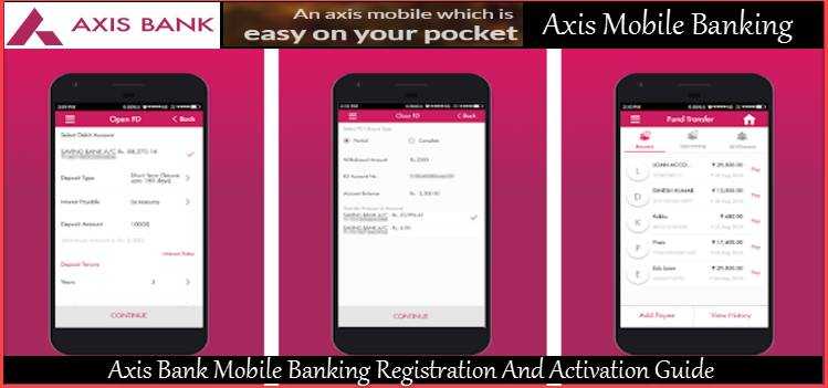 Axis Bank Mobile Banking Registration And Activation Process In Hindi