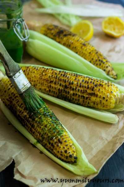 BHUTTA | SPICY STOVETOP GRILLED CORN - Yummily Yours