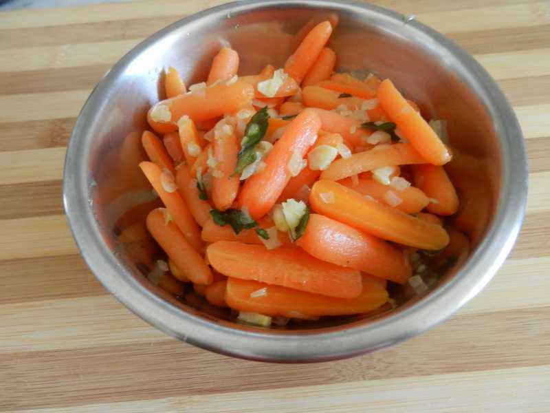 Baby Carrot Saute