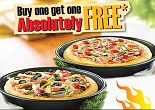 Back Again : Buy 1 Get 1 Free At Pizza Hut From Pizzahut.co.in