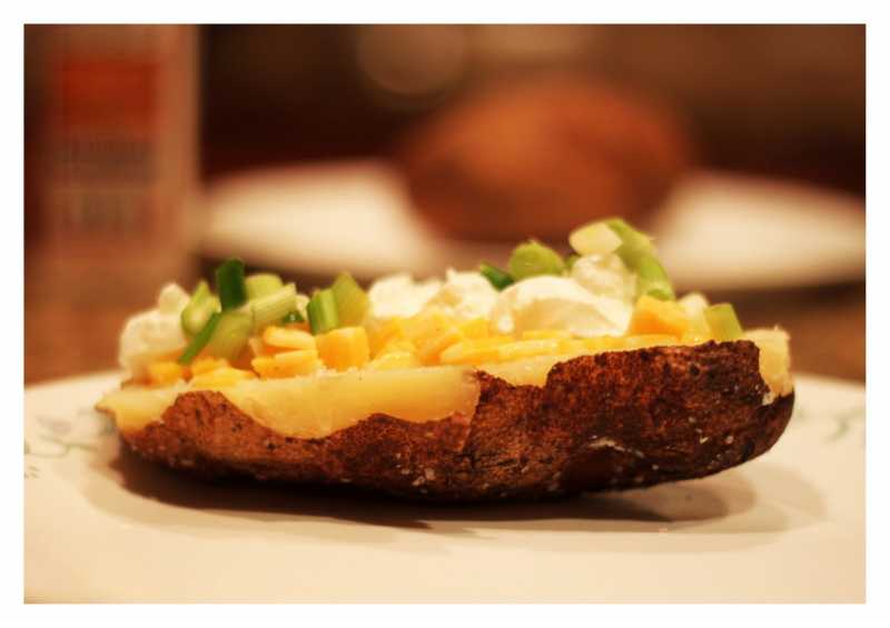 Baked Potato- Guest Post By NB