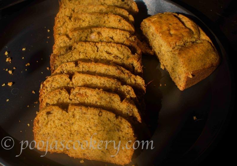 Banana Caramel Cake/Caramelised Banana Cake