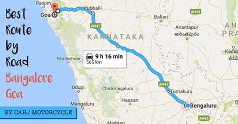 Bangalore To Goa By Road { Best Route By Car / Motorcycle } I Road Trip