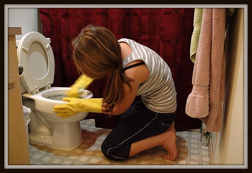 Bathroom Cleaning Tips - Healthy Living