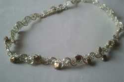 Beaded crown band