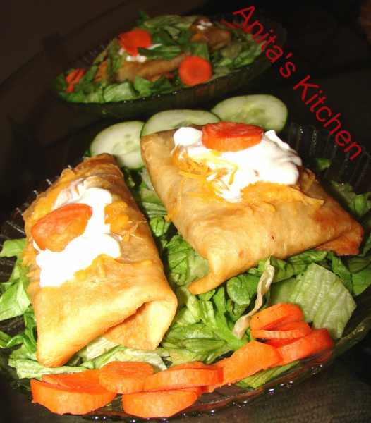 Beans N Sweet Corn Fritters With Some Veggies.