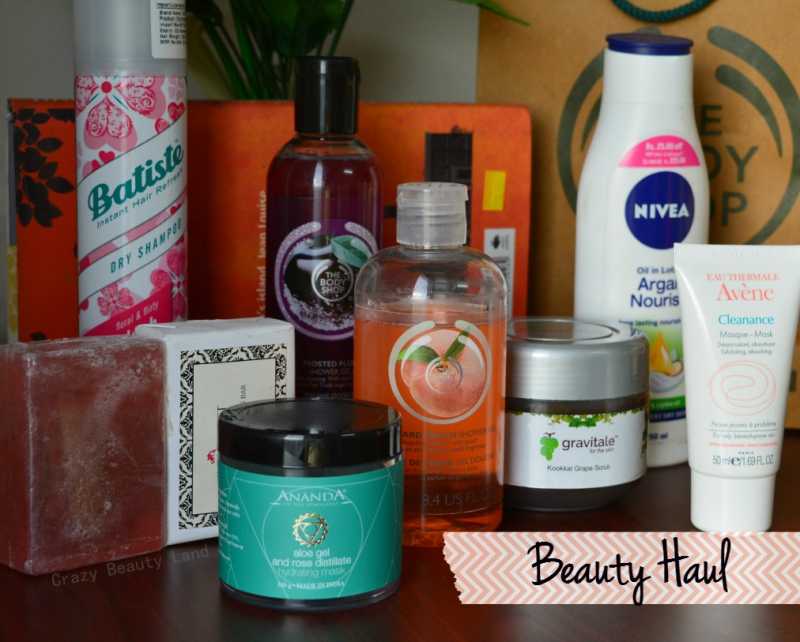 Beauty Haul + Mini Review Ft. The Body Shop, Ananda Spa, Batiste Etc.