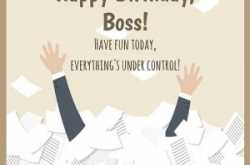 Best 100  Happy Birthday Wishes for Boss - HappyNationalBossDay.Com