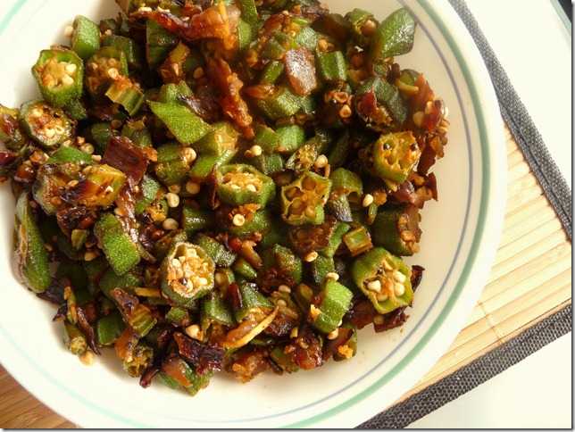 Bhindi Fry – Okra Fry