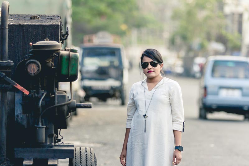 Black And White: Kurtha Or Dress?