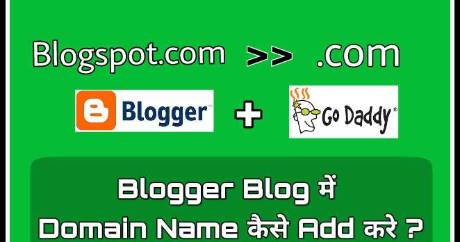 Blogger Me Domain Name Kaise Add Kare | Step By Step Full Guide