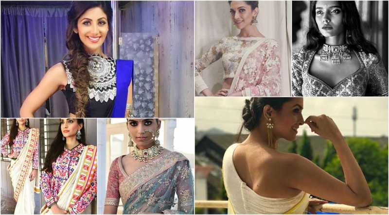 Blouse Back Neck Models For Modern Look - Bhommali