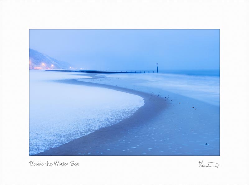 Break Of Day Beside The Winter Sea