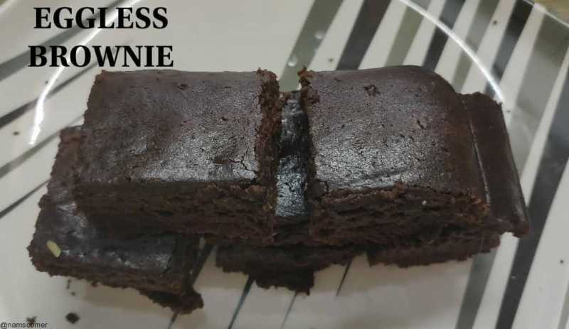 Brownie Recipe | Eggless Brownie Recipe | Chocolate Brownie Recipe - Nams Corner