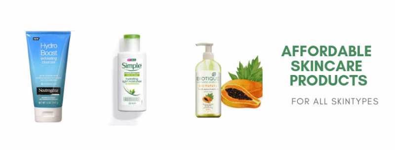Budget Skincare Products In India For All Skin Types | Be For Beauty