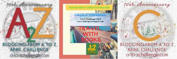 C For Canada #TravelWithBooks #AtoZchallenge @AprilA2Z