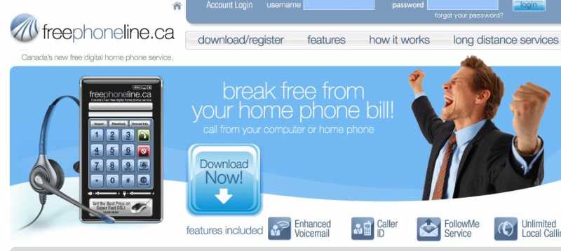 Call Canada Absolutely Free : Freephoneline