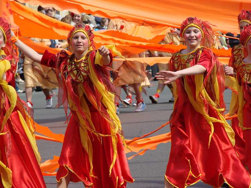 Carnival In Europe, Americas And Goa And Maypole Dance