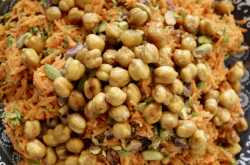 Carrot, Chickpea and Pistachio Salad - Joie De Vivre