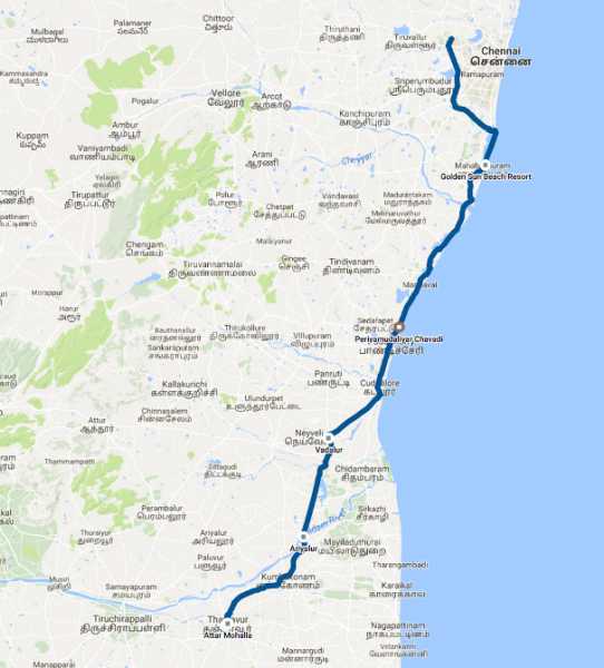 Chennai To Thanjavur Car Route Map Ram Bhamidi Blogs Chennai To Thanjavur - Tamil Nadu Road Trip - Ram  Bhamidi\'S Blog | Blogadda