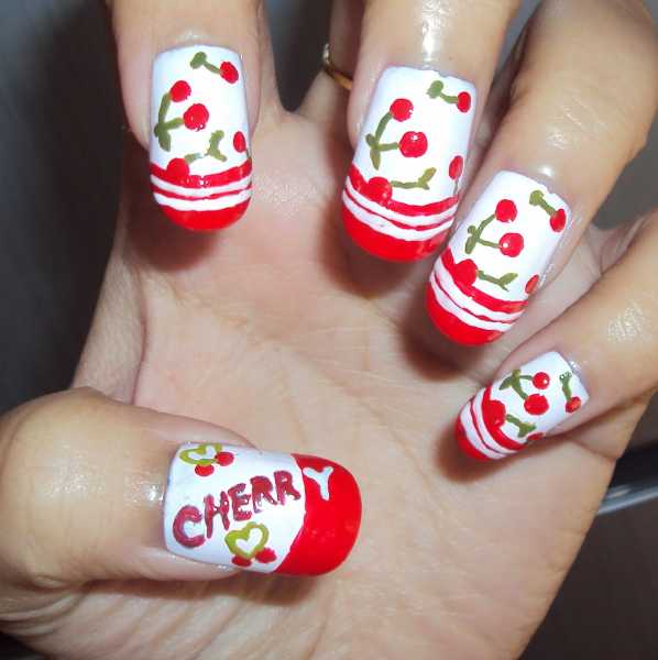 Cherry Nail Art : Guest Post On Cherry Lane