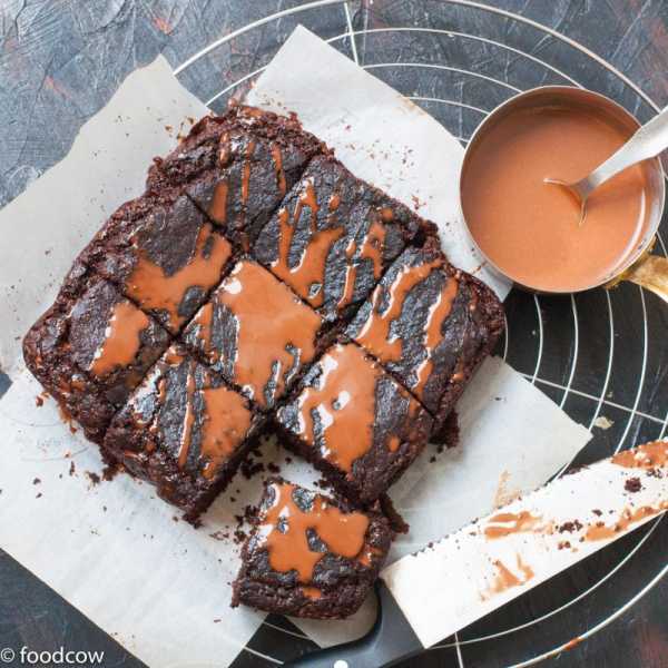 Chocolate Oats Brownies- Dark And Decadent Gluten Free Brownie