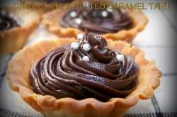 Chocolate & Salted Caramel Tart