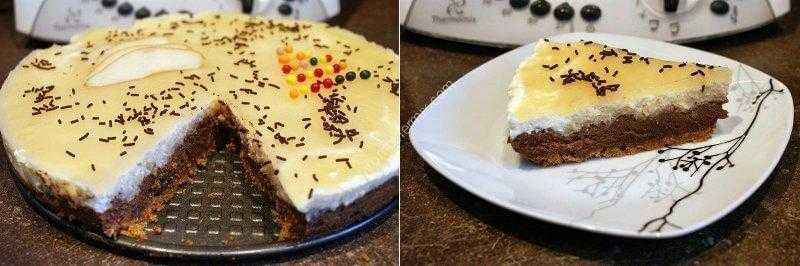 Chocolate Pear Bavarian With Thermomix Simply And Quickly