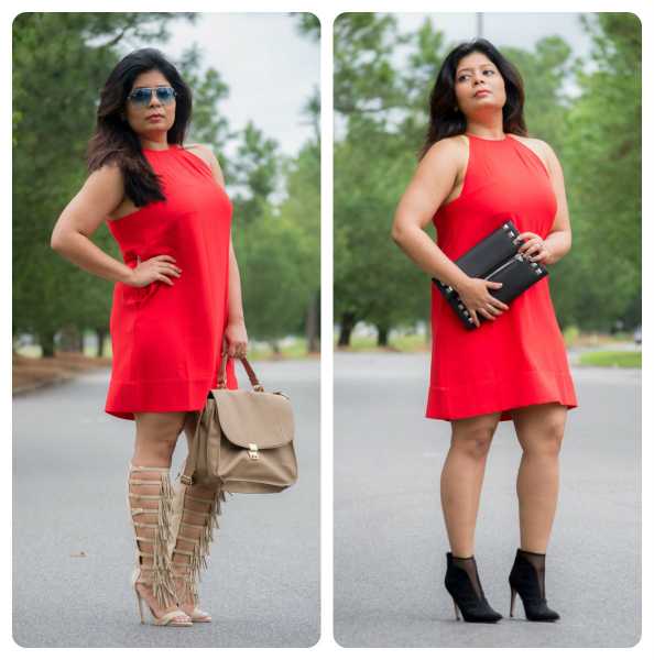 Coffee To Cocktail :: How To Take An Orange Mod Dress From Day To Night